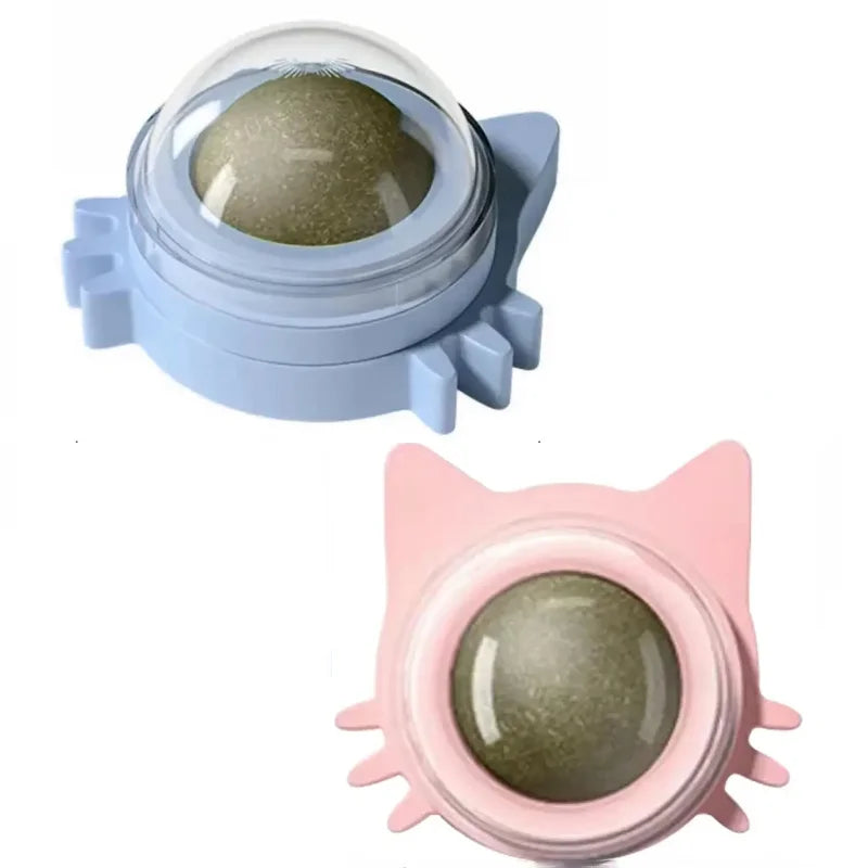 MINTYPLAY Leckbarer Kräuterball für Katzen – Snack, Spielzeug & Zahnpflege in einem!