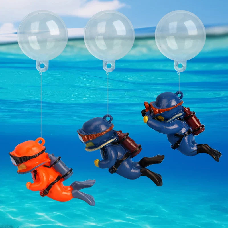 Cartoon-Aquarium-Dekoration Mini-Taucher