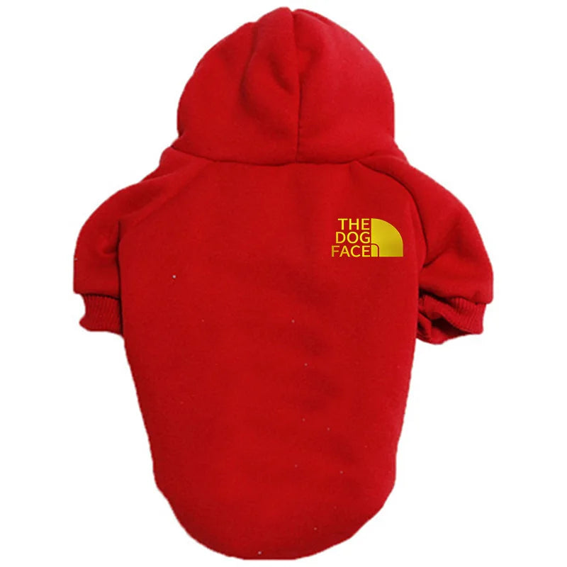 Wärmender Hundehoodie zum Öffnen