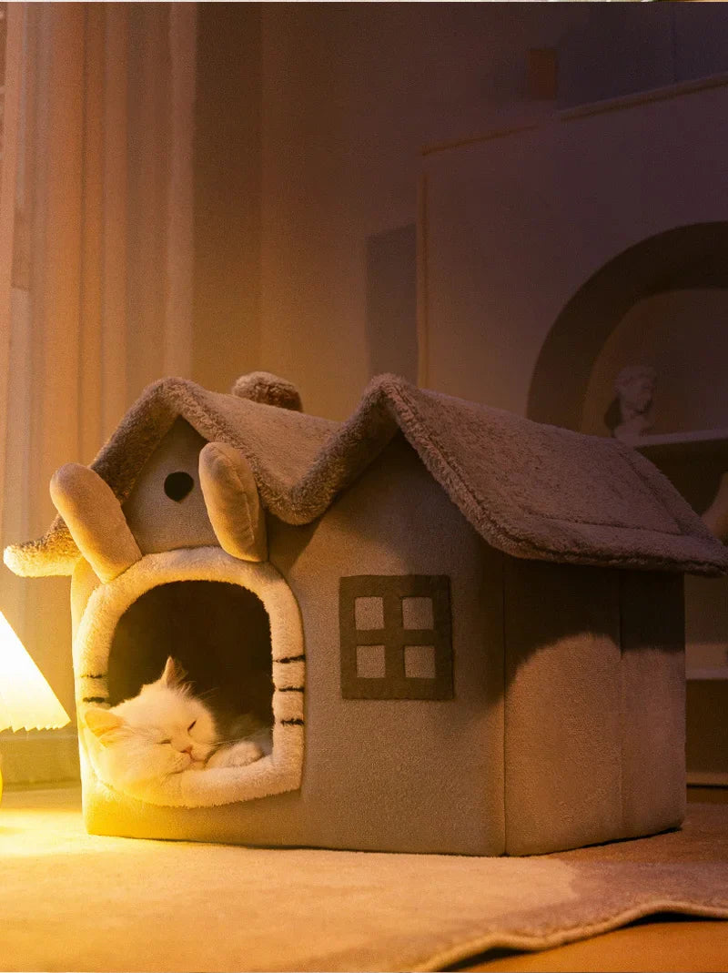 CosyFold Faltbares Hunde- & Katzenhaus