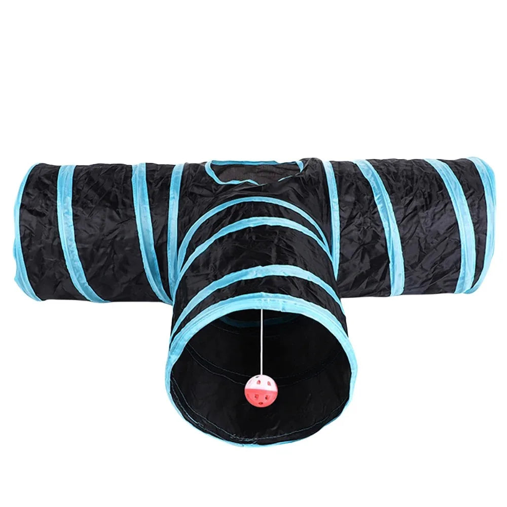 WHISKERTUBE – Faltbarer Katzentunnel-Spielplatz