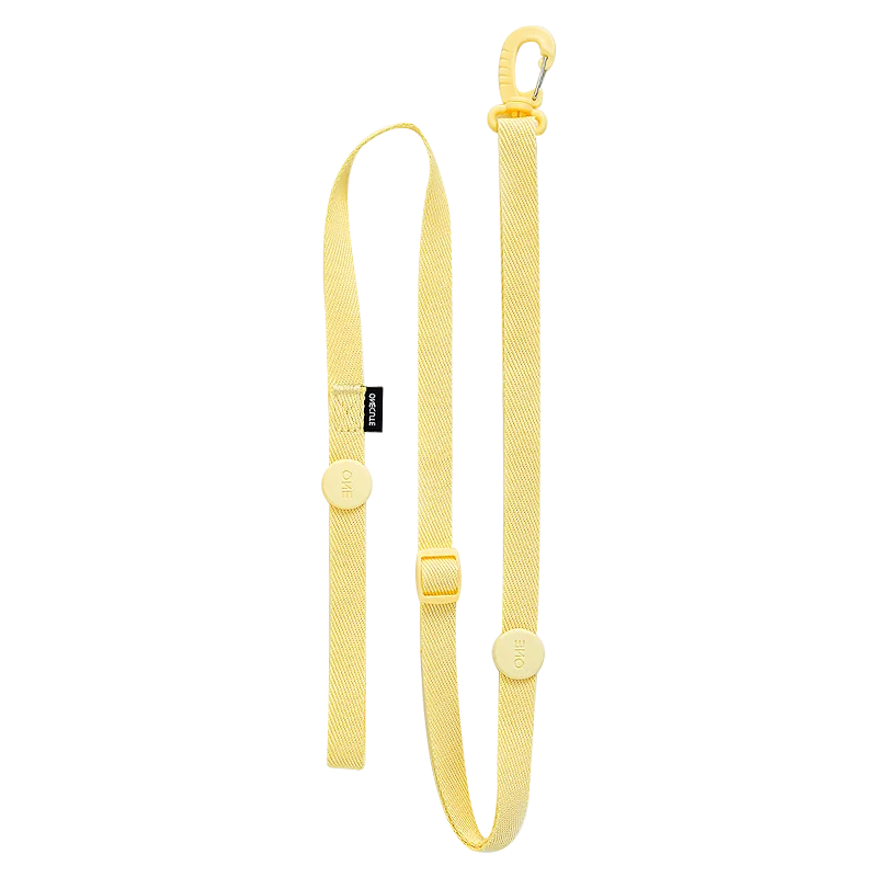 MacaroneWalk – Verstellbares Hundegeschirr-Set mit Halsband und Leine