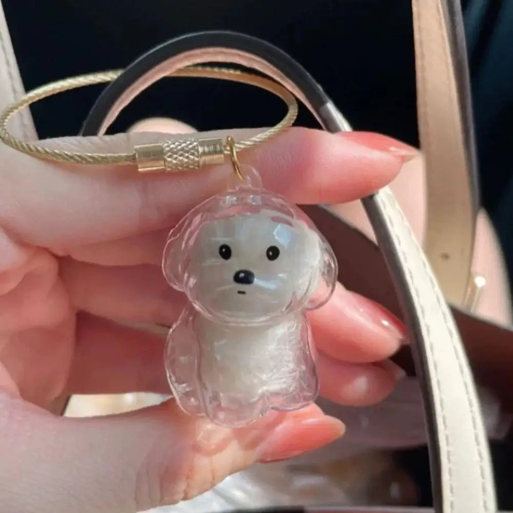 MemoriPaw Schlüsselanhänger zur Aufbewahrung von Hundehaaren