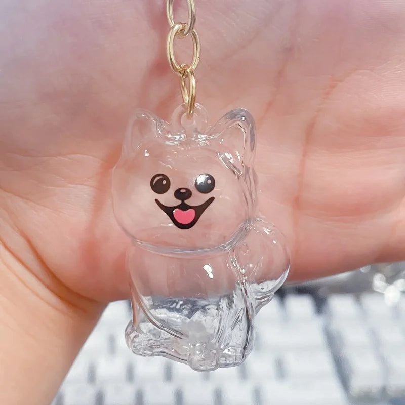 Pfoten-Erinnerung – Katzenförmiger Gedenk-Schlüsselanhänger mit Aufbewahrungsbehälter für Katzenhaare