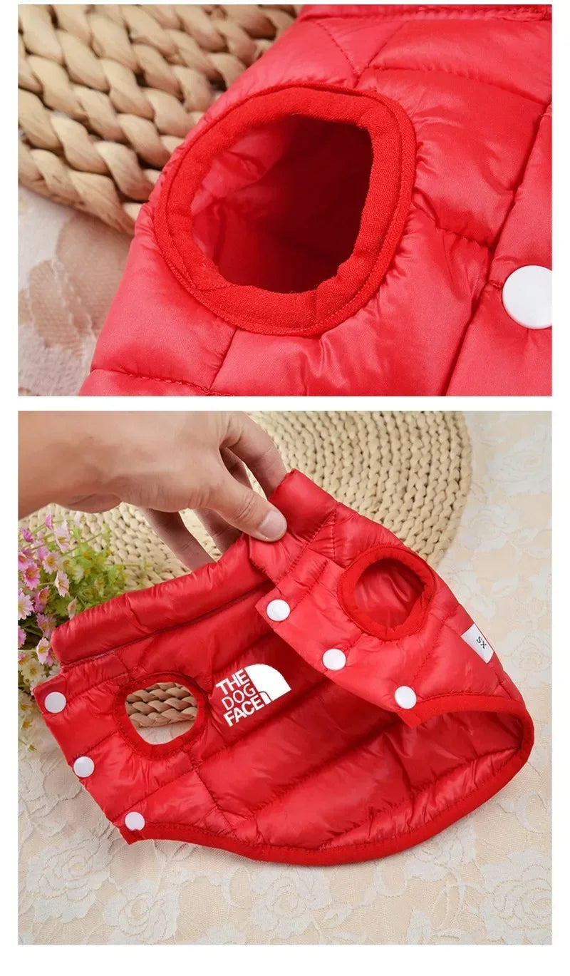 PawLuxe Doppelseitiger warmer Hundemantel