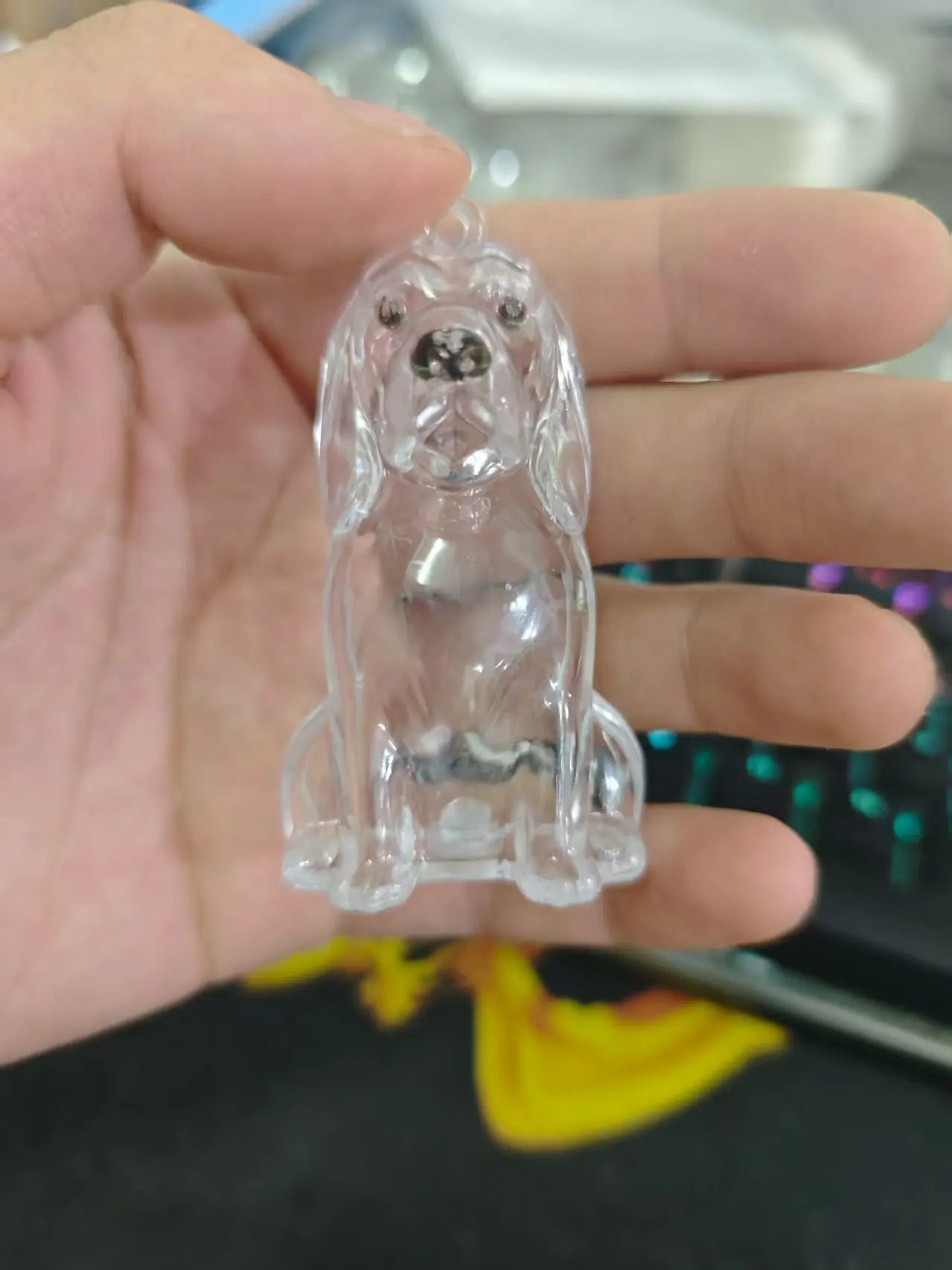 Pfoten-Gedenk-Schlüsselanhänger