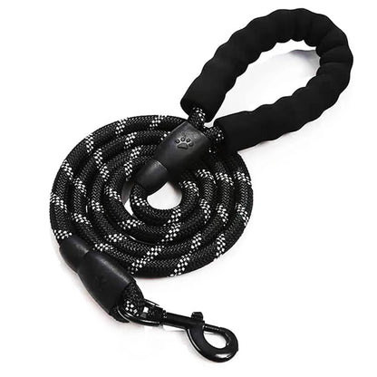 Komfortable Nylon-Hundeleine 1,5 m– gepolstert und reflektierend