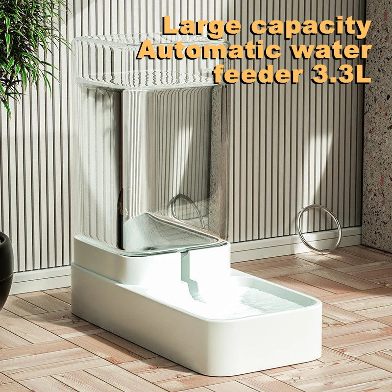 Automatischer Futter- und Wasserspender für Katzen – BPA-freier Kunststoff, 3,8 l