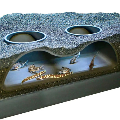 Aquarium-Untergrundtunnelhöhle