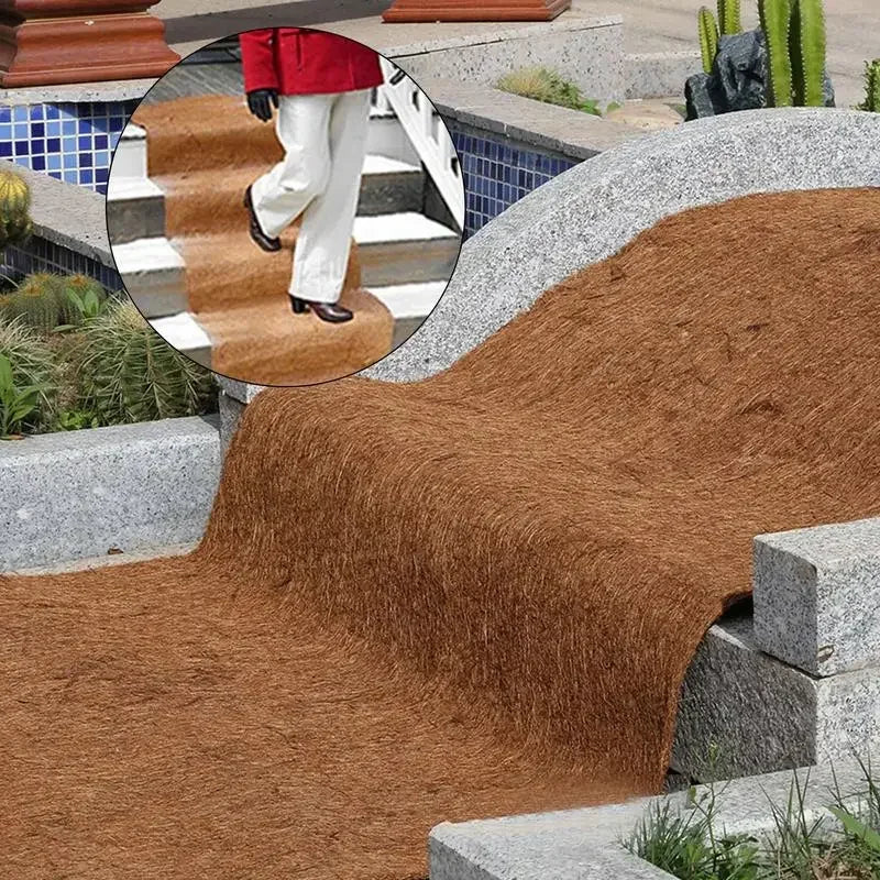 Reptilienteppich aus natürlichen Kokosfasern