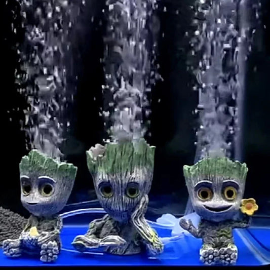 Baumann-Aquarium-Figur