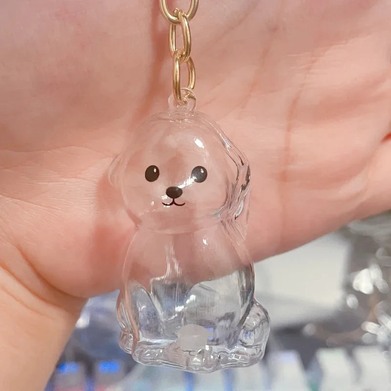 Pfoten-Erinnerung – Katzenförmiger Gedenk-Schlüsselanhänger mit Aufbewahrungsbehälter für Katzenhaare