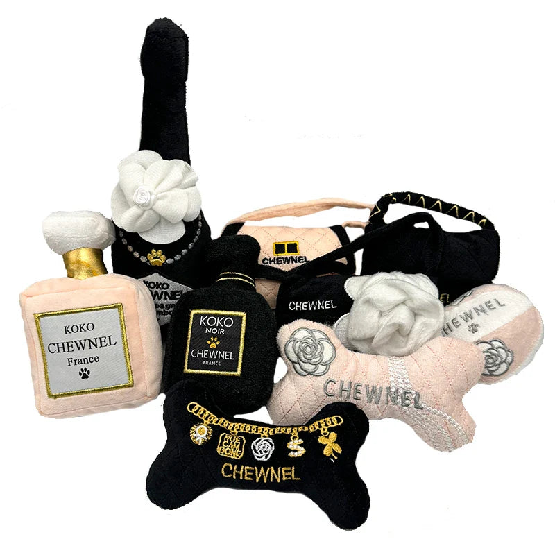 Koko Chewnel Luxus-Hundespielzeug in Rosa