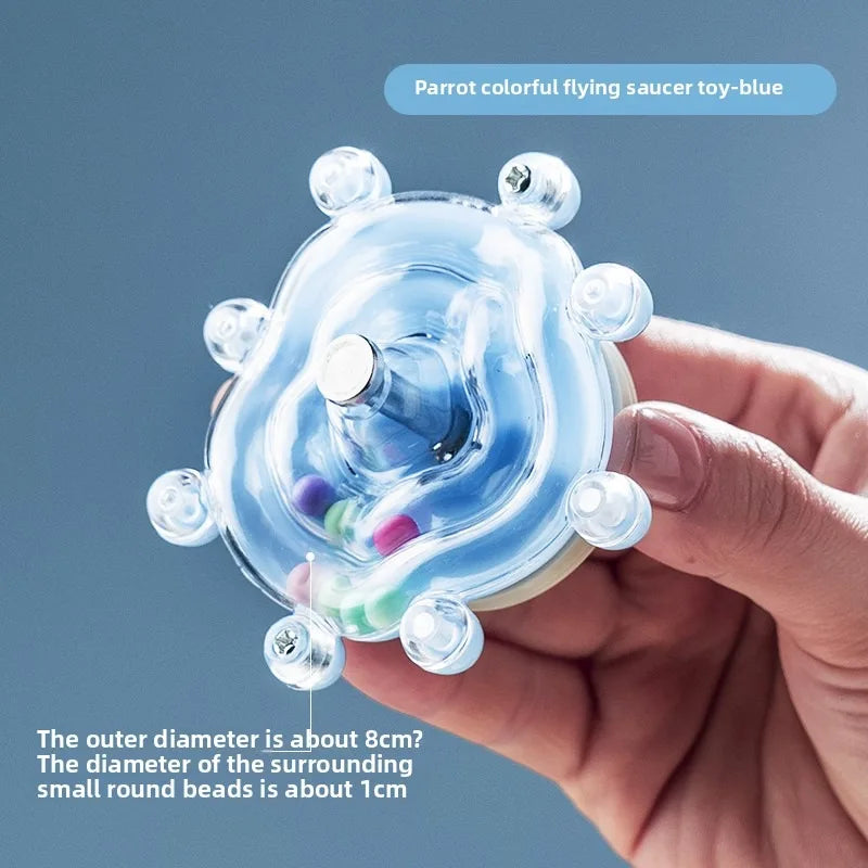 Interaktives Papageienspielzeug mit Musik – Kunststoff, bunt