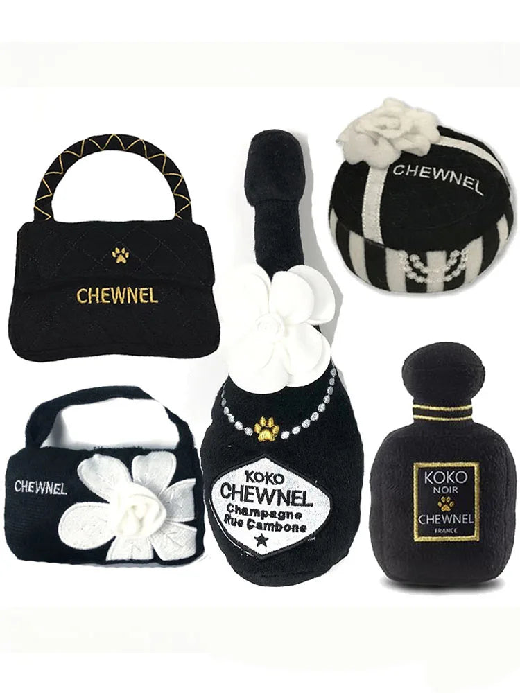 Koko Chewnel Luxus-Hundespielzeug in Rosa