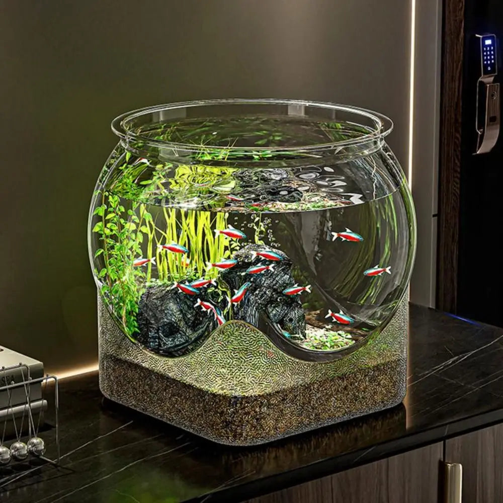 AquaGlobe Rundes Desktop Aquarium