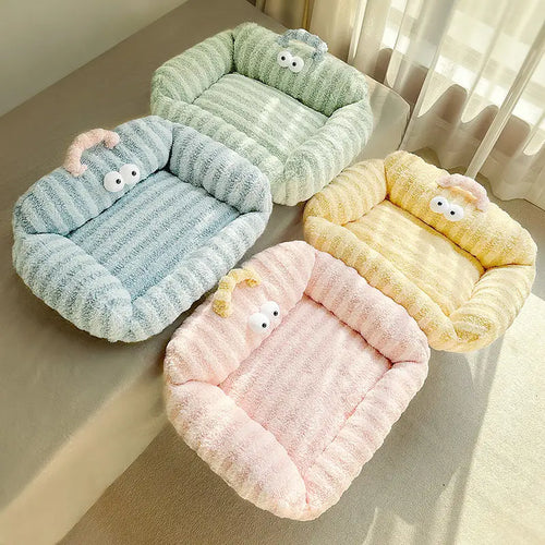 Winter-Hundenest – Weiches, waschbares Bett für kleine Hunde