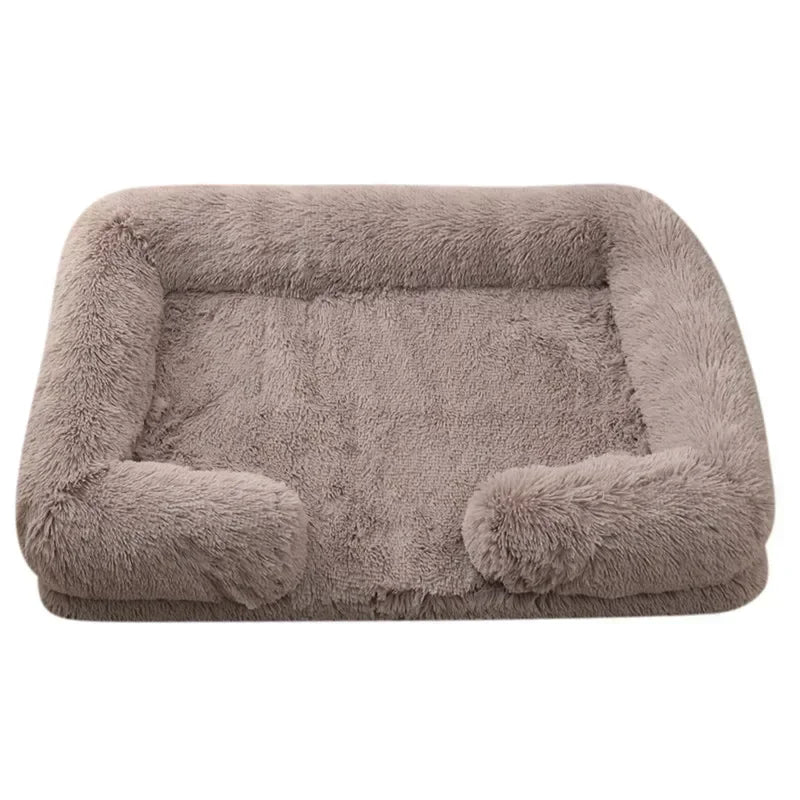 SNOOZY NEST – Luxuriöses Winter-Hundebett | Groß, waschbar & superweich