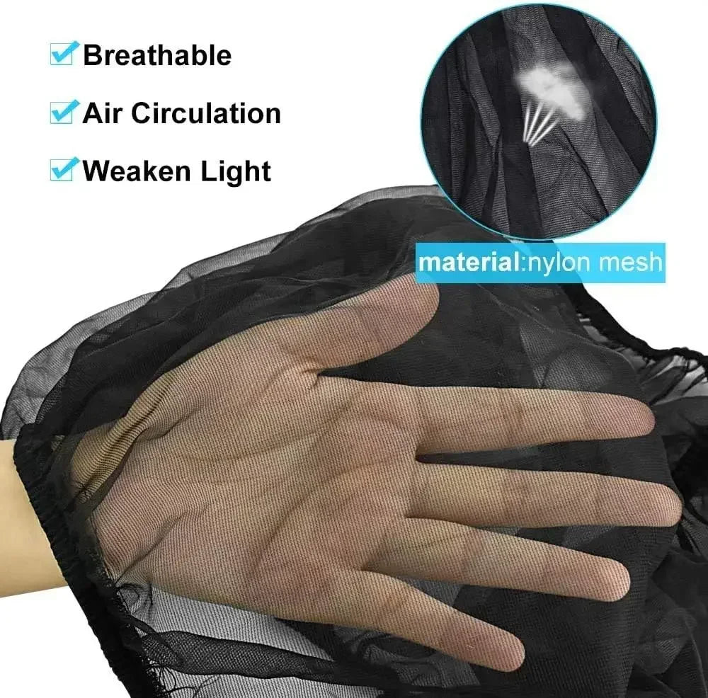 Dehnbares Vogelkäfignetz zum Auffangen von Samen – atmungsaktives Netzgewebe