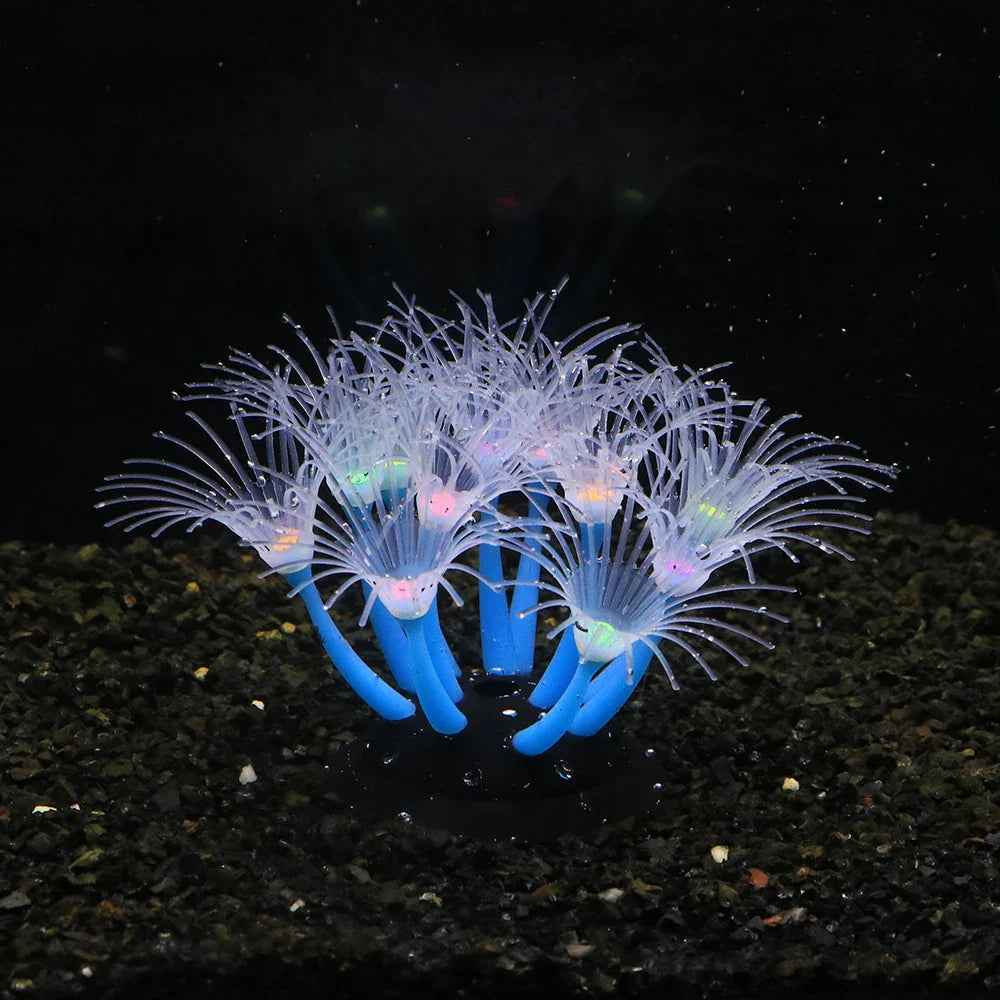 Fluoreszierende künstliche Korallendekoration
