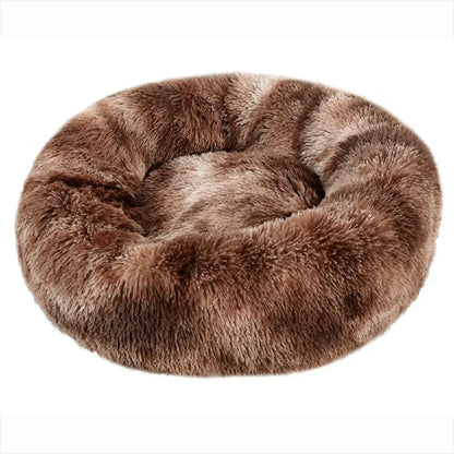 SnugNest Luxus-Rundbett für Haustiere