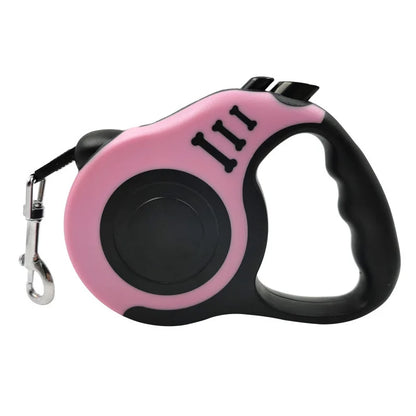 Einziehbare Hundeleine 3 m oder 5 m – Nylon