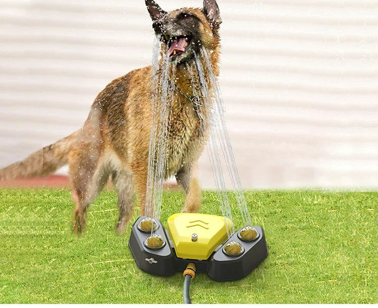 AquaPaws Hunde-Wassersprüher – Interaktives, verspieltes und erfrischendes Wasserspielzeug mit Stufenfunktion