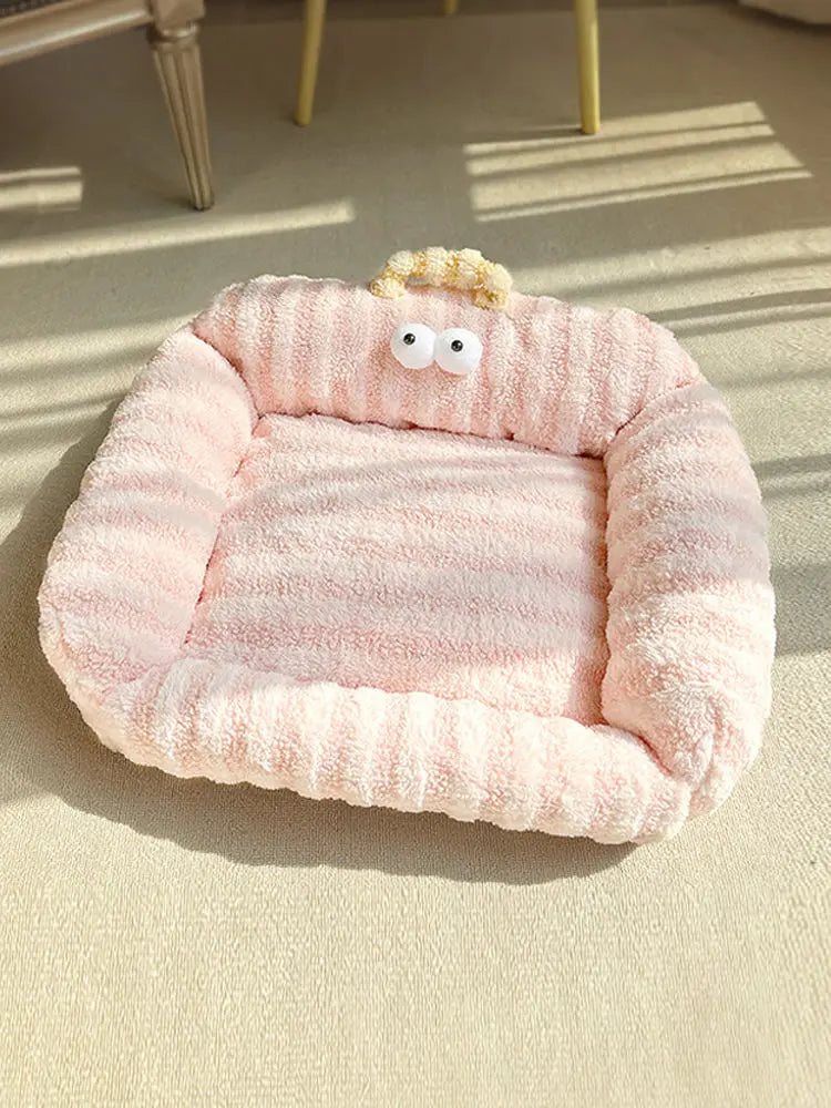 Winter-Hundenest – Weiches, waschbares Bett für kleine Hunde