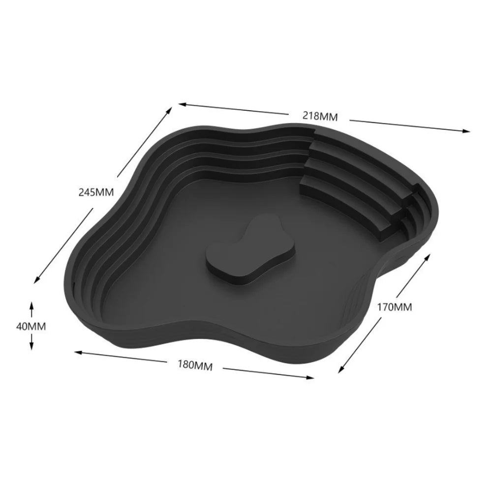 AquaStep Doppelseitige Wasserschale & Futterschale