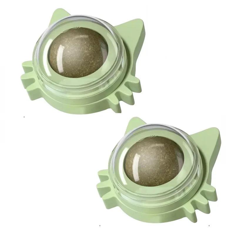 MINTYPLAY Leckbarer Kräuterball für Katzen – Snack, Spielzeug & Zahnpflege in einem!