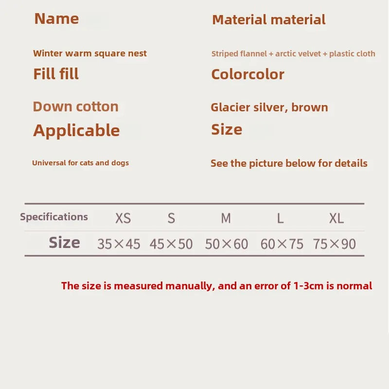 Waschbare und weiche Haustiercouch – Grau oder Kaffee