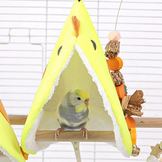 Papageien-Hängematte, Plüsch, weiches Feldbett