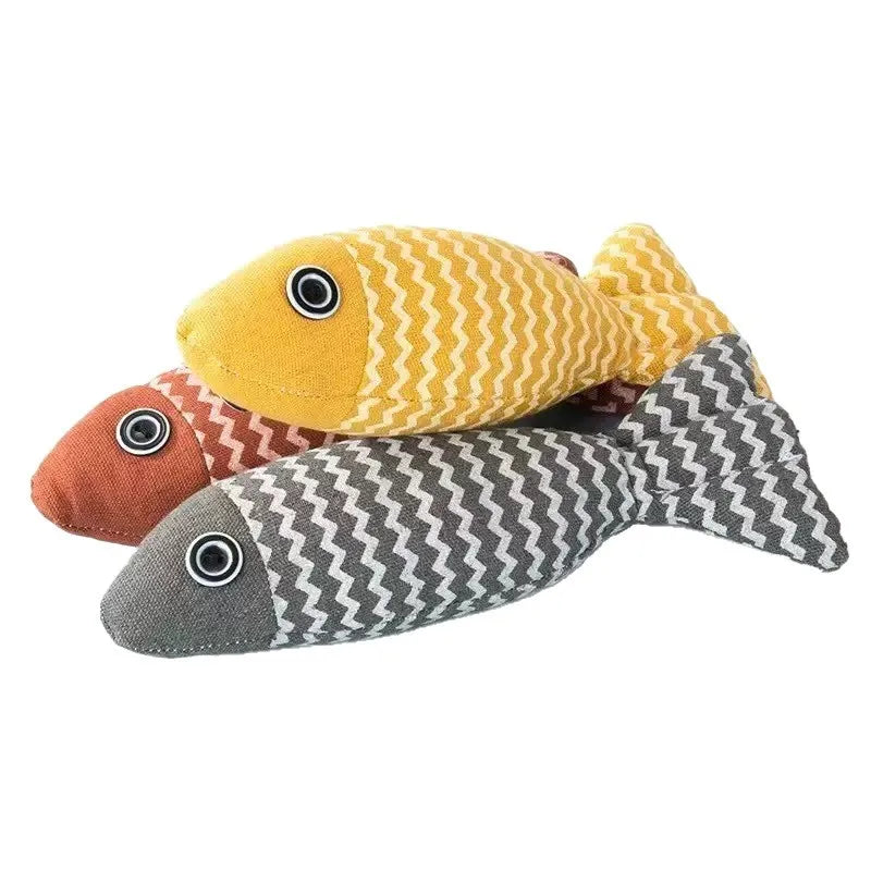 CatNipWave Simulationsfisch – Katzenminze-Spielzeug gegen Langeweile & Zahnabrieb