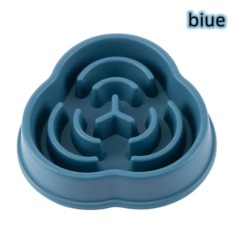 Futternapf für Hunde/Katzen mit Fressbremse – Anti-Schlingen, BPA-freies PP, rutschfest