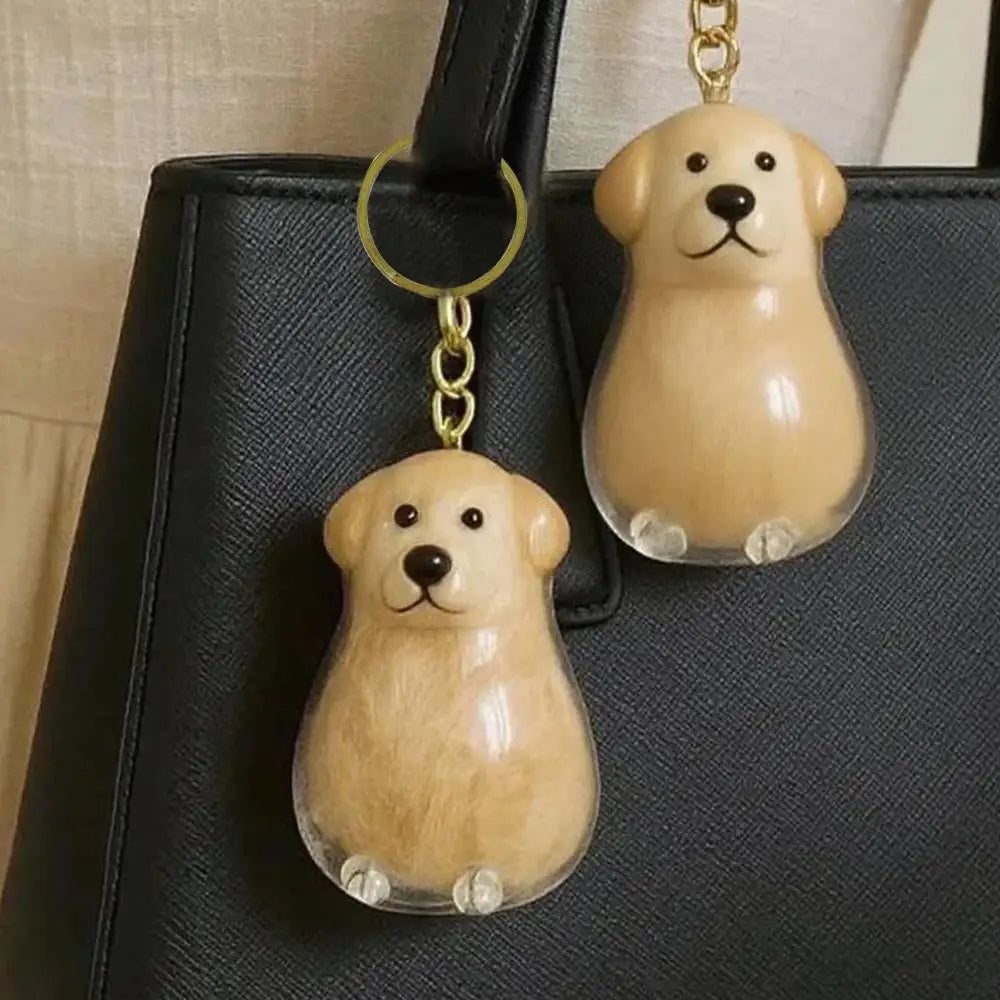 MemoriPaw Schlüsselanhänger zur Aufbewahrung von Hundehaaren