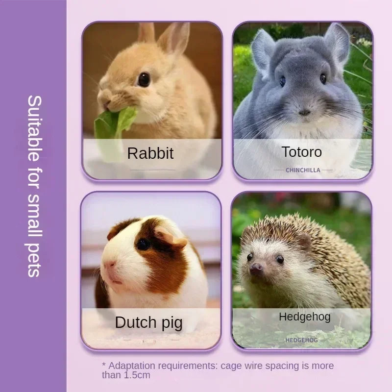 AquaBunny Automatischer Trinkspender für Kaninchen & Kleintiere (500 ml)