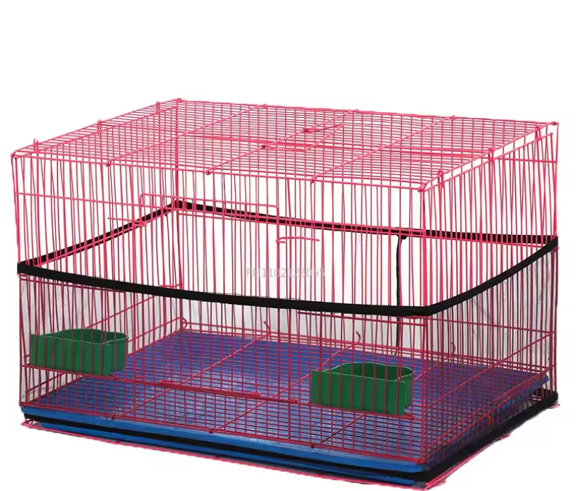 Dehnbares Vogelkäfignetz zum Auffangen von Samen – atmungsaktives Netzgewebe