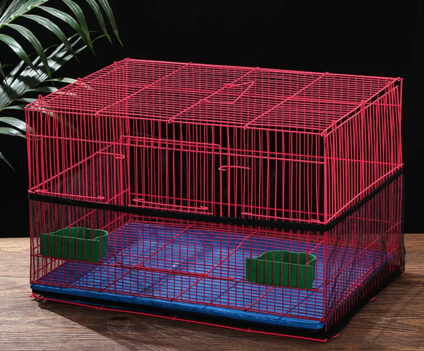 Dehnbares Vogelkäfignetz zum Auffangen von Samen – atmungsaktives Netzgewebe