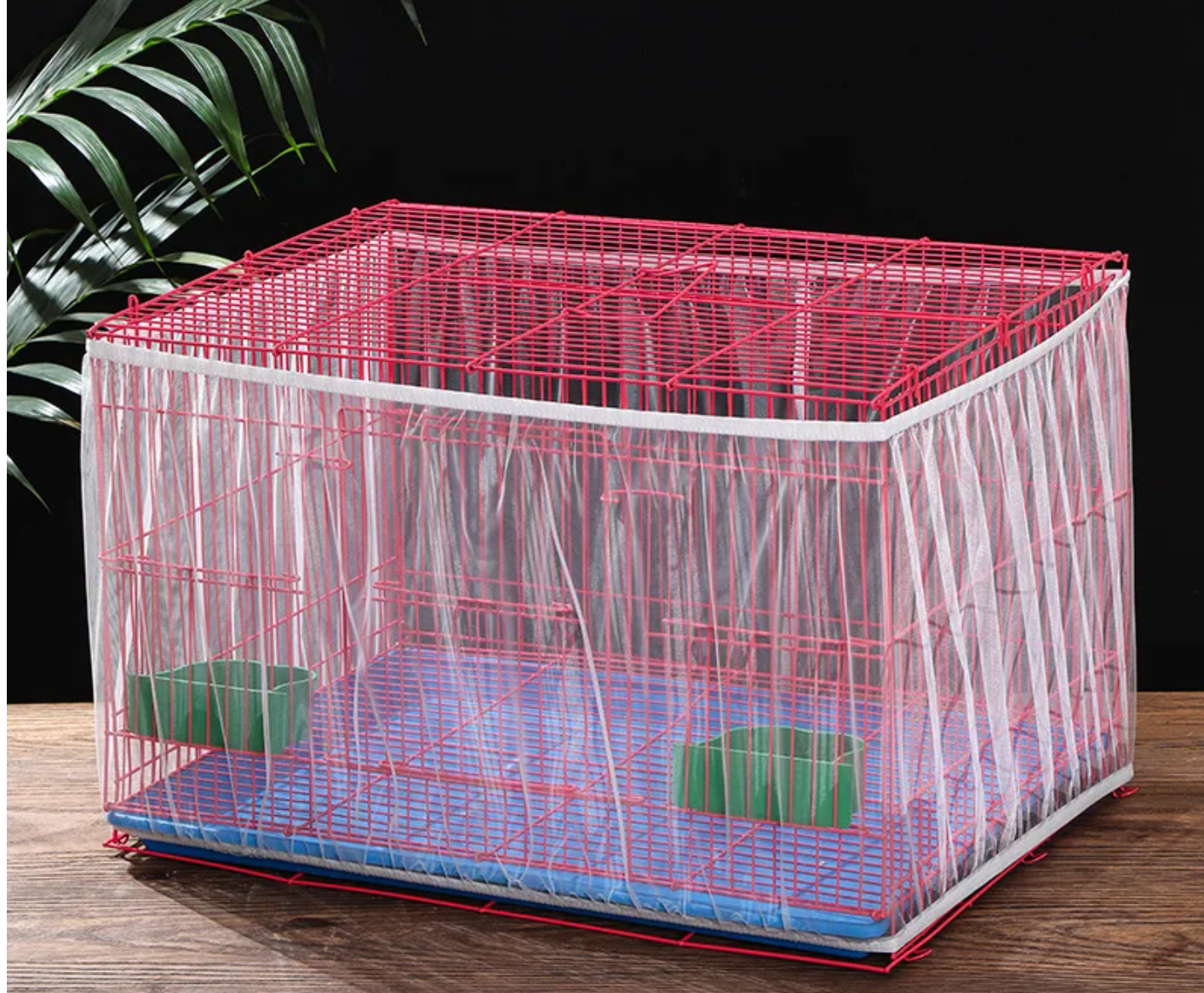 Dehnbares Vogelkäfignetz zum Auffangen von Samen – atmungsaktives Netzgewebe