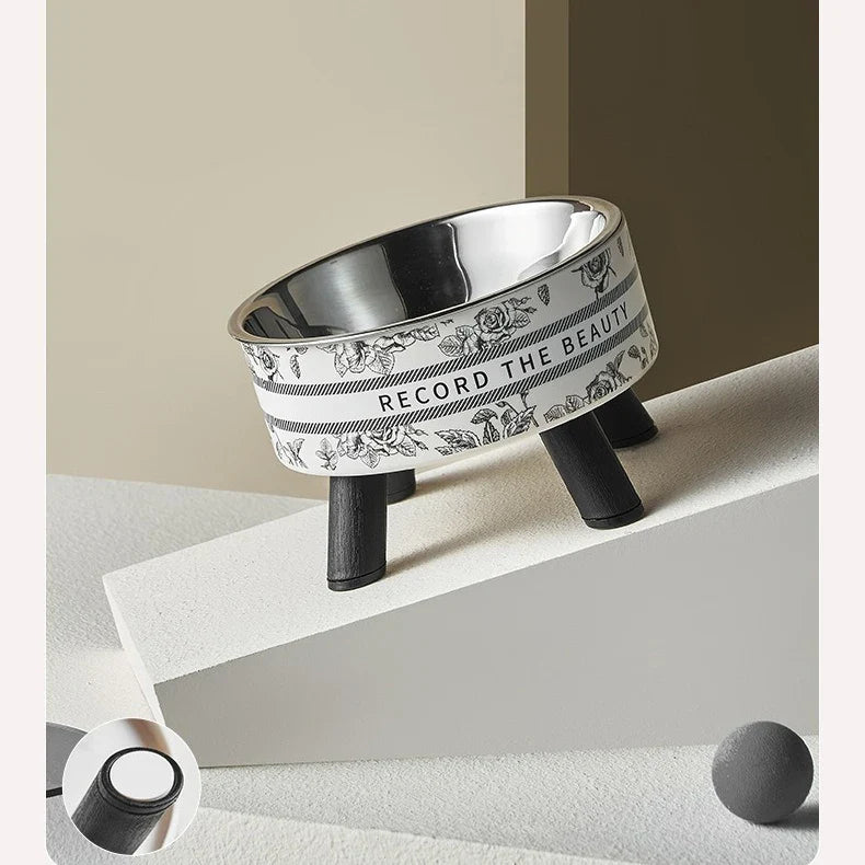 ElevateBowl Edelstahl-Hochfuß Napf