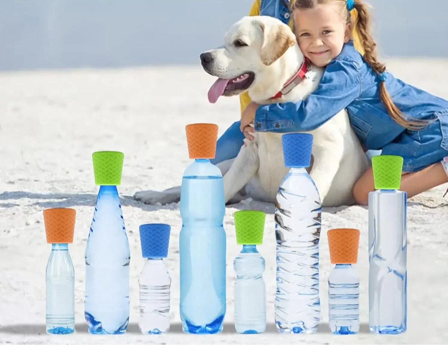 PAWSPLASH – Tragbarer Duschsprüher aus Silikon für Haustiere