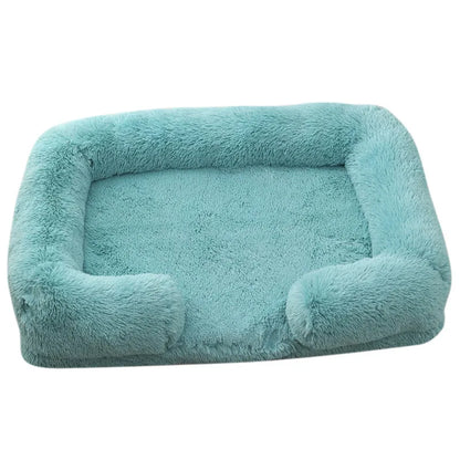 Premium-Hundebett aus dickem Plüsch für große Hunde – Warm und fest (S - XL)