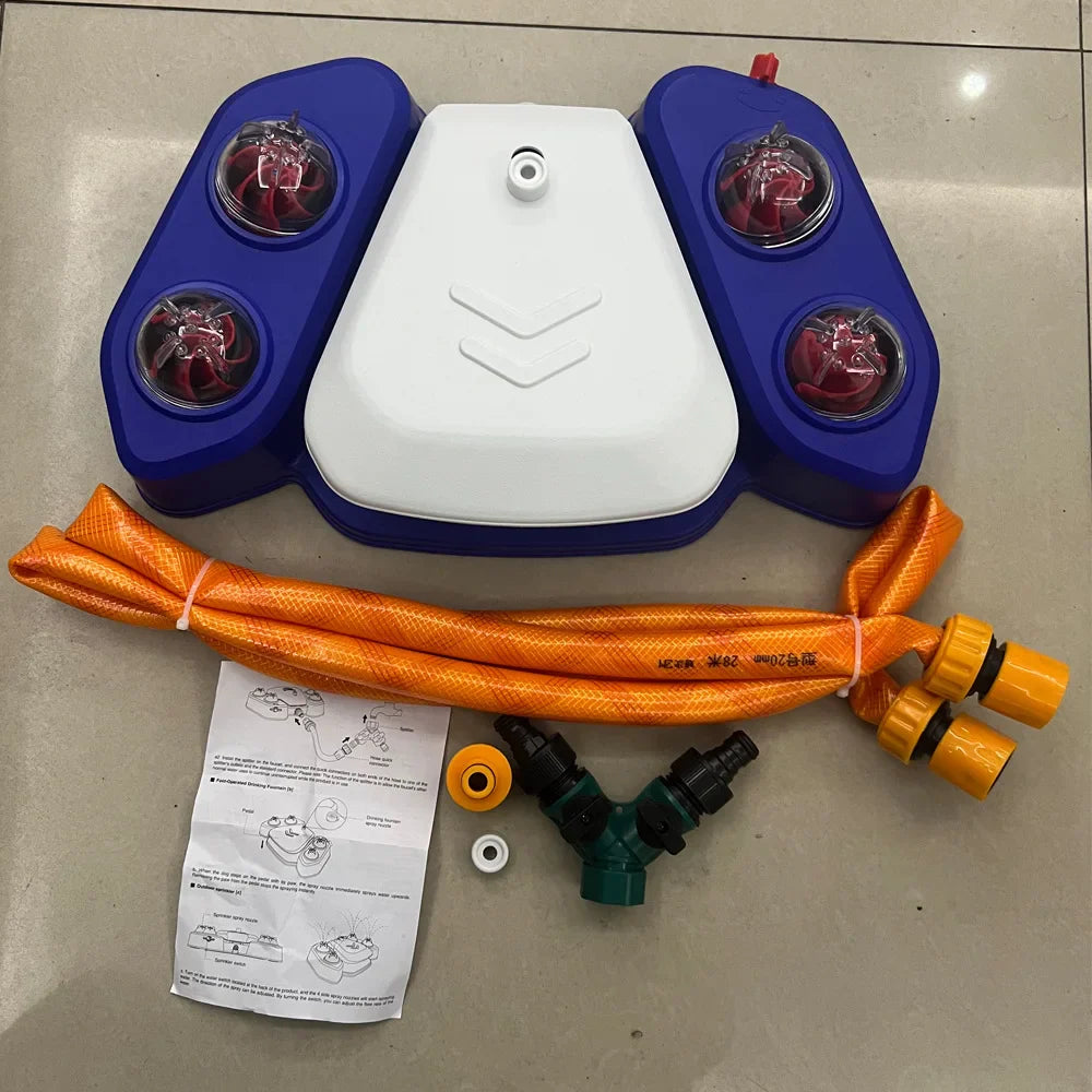 AquaPaws Hunde-Wassersprüher – Interaktives, verspieltes und erfrischendes Wasserspielzeug mit Stufenfunktion