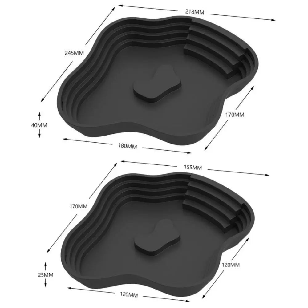 AquaStep Doppelseitige Wasserschale & Futterschale