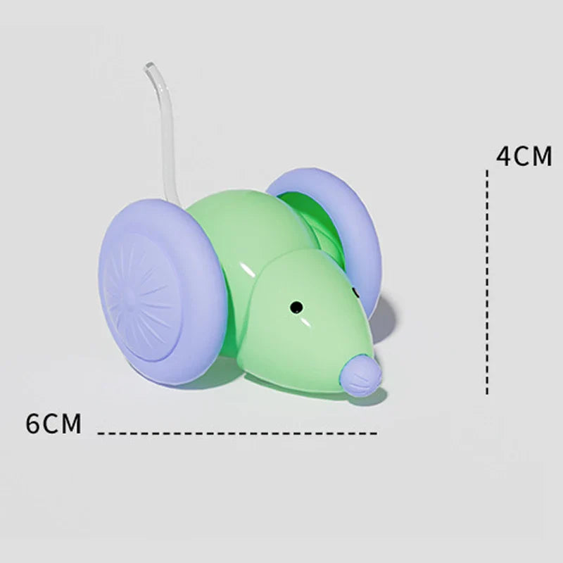Interaktive elektrische Katzenmaus – USB-aufladbar, BPA-frei