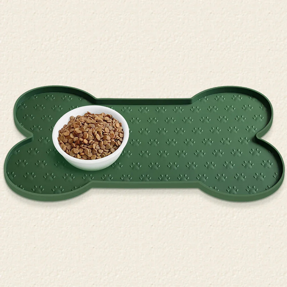 Rutschfeste Silikon-Futtermatte für Hunde und Katzen – wasserdicht