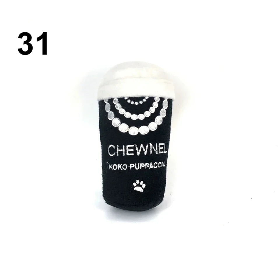 PawChic Luxus-Plüsch-Hundespielzeug