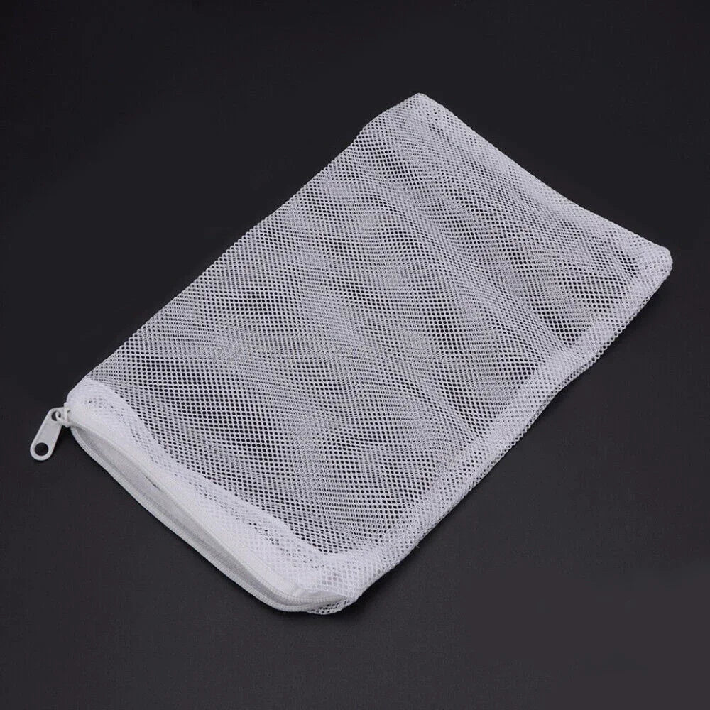 AquaClean Wiederverwendbare Filterbeutel mit Reißverschluss | Feine Aquarium Bio-Netzfilter