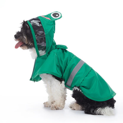 RainPaw ReflectaHood Hunderegenmantel