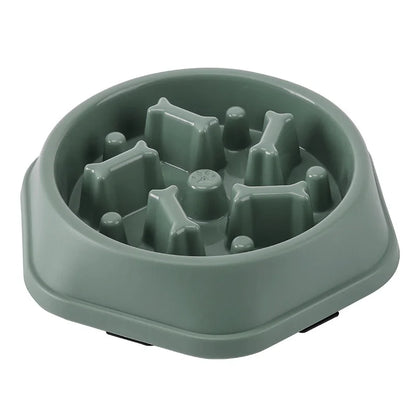 Fressnapf mit Anti-Schlingen-Funktion – BPA-freier Kunststoff, Ø 20 cm, Blau